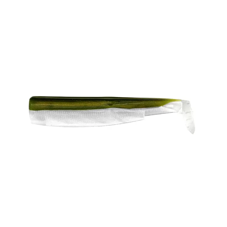 Fiiish BLACK MINNOW perch soft bait "Khaki" 70mm 3pcs