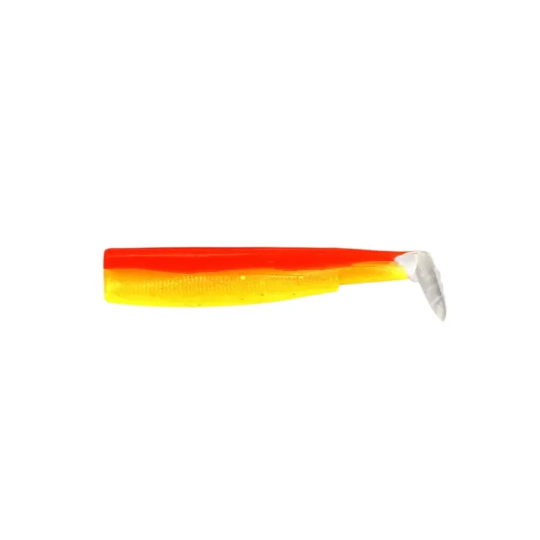 Fiiish BLACK MINNOW perch soft bait "Mango Juice UV" 70mm 3pcs