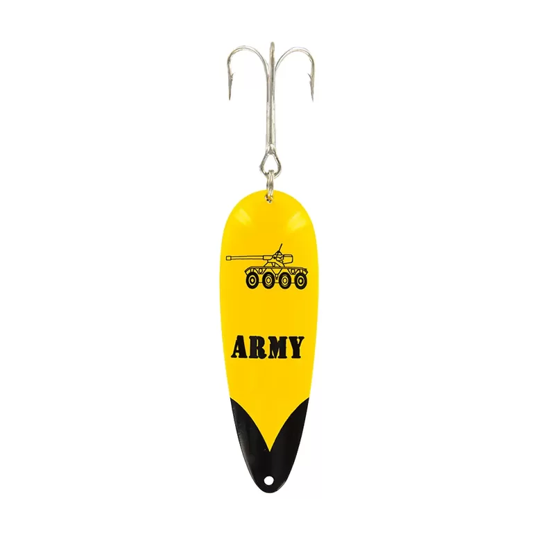 Eppinger DARDEVLE līdaku šūpiņš "Army/Nickel Back" 92mm/28g