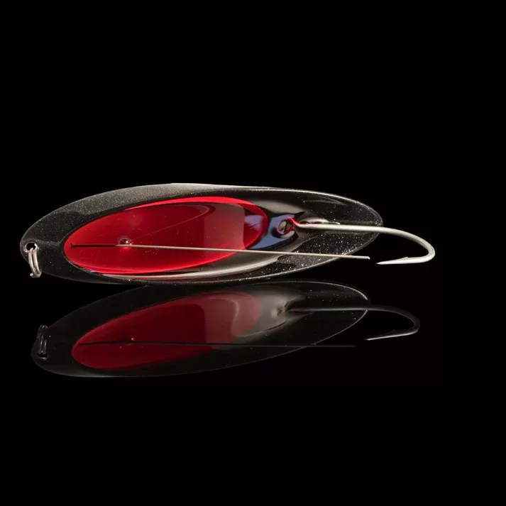 Norolan PIKE SPOON WEEDLESS "Black/Red" 110mm/30g