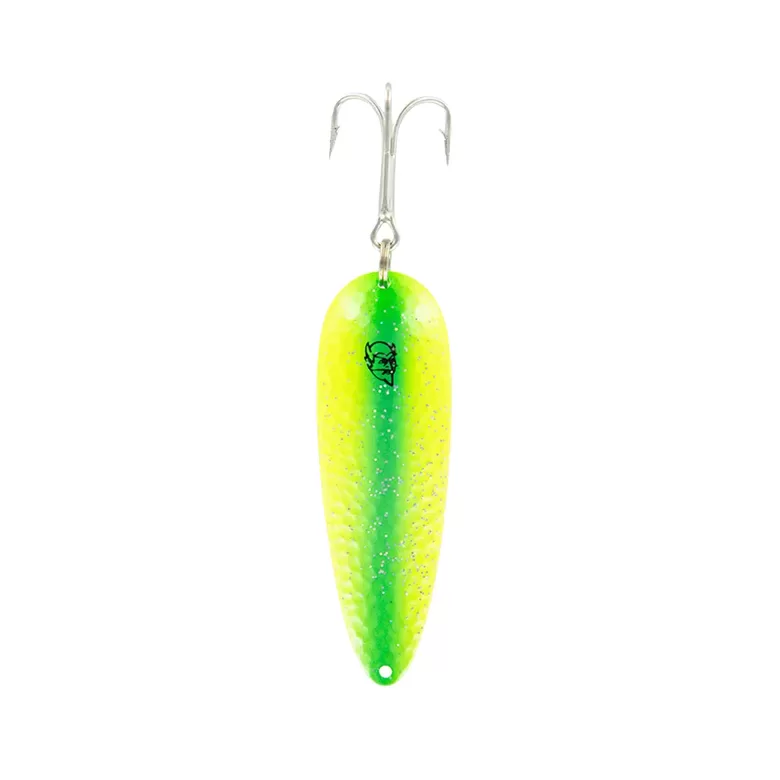 Eppinger DARDEVLE spoon "Green Hornet UV/Nickel Back" 92mm/28g
