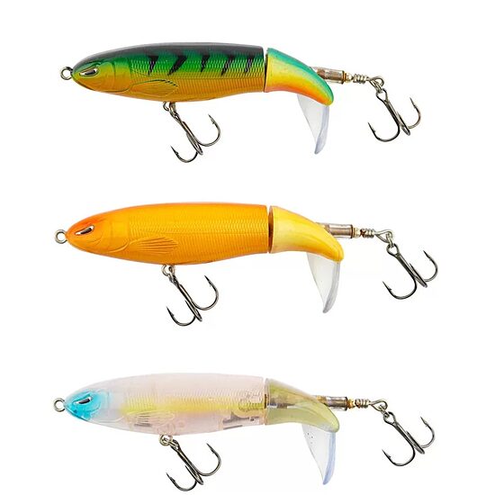 3 topwater lure set for perch and pike