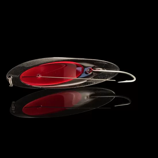 Norolan PIKE SPOON WEEDLESS "Black/Red" 110mm/30g