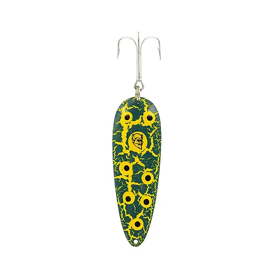 Eppinger DARDEVLE LIL DEVLE trout spoon "Crackle Frog/Copper Back" 28mm/3,5g