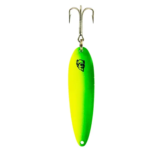 Eppinger COP-E-CAT JUNIOR salmon spoon "Electric Lime UV\Nickel Back" 85mm/22g