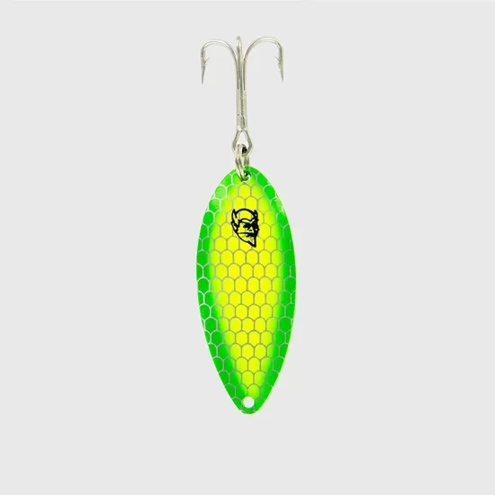Eppinger DEVLE DOG "Honeycomb Lime UV/Nickel Back" 54mm/14g