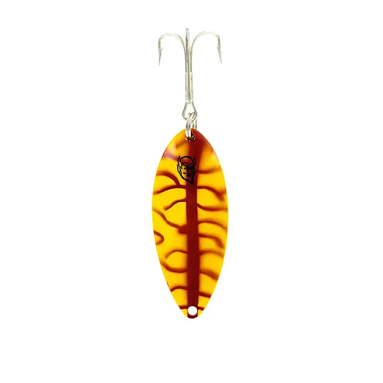 Eppinger DEVLE DOG pike and perch spoon "Red Ladder/Brass Back" 54mm/14g