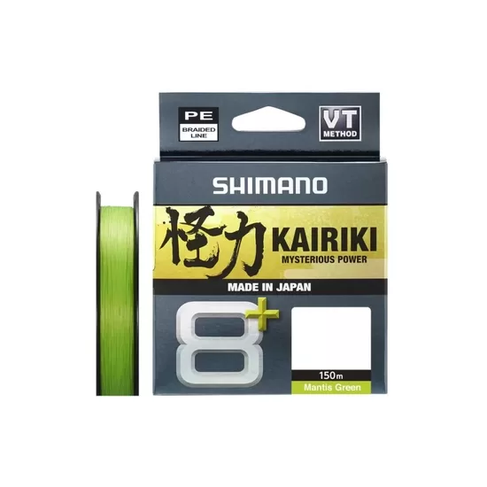 Shimano KAIRIKI 8+ Mantis Green 150m